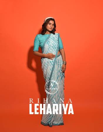 Rihana Lehariya By Ashima Fancy Georgette Saree Collection
